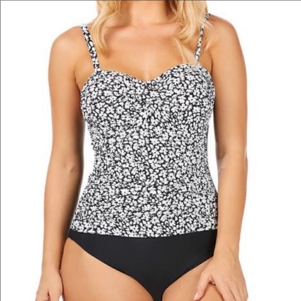 Leilani Floral Print Solstice One Piece Size